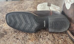 Shyanne Brown and Cream Heeled Boots